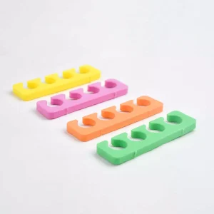 EVA toe separator 4 holes, 100pairs/bag, 10bag/case